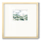 Verdant Hillside II - Double Matboard Framed Print