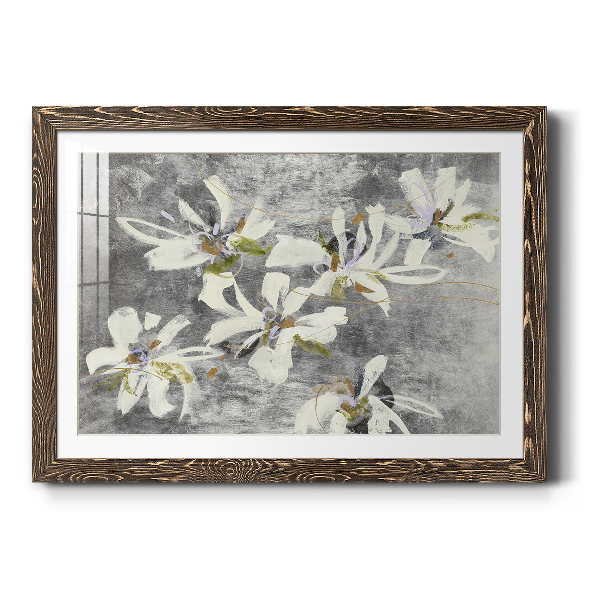 Reading the Tea Leaves - Barnwood Framed Art Print