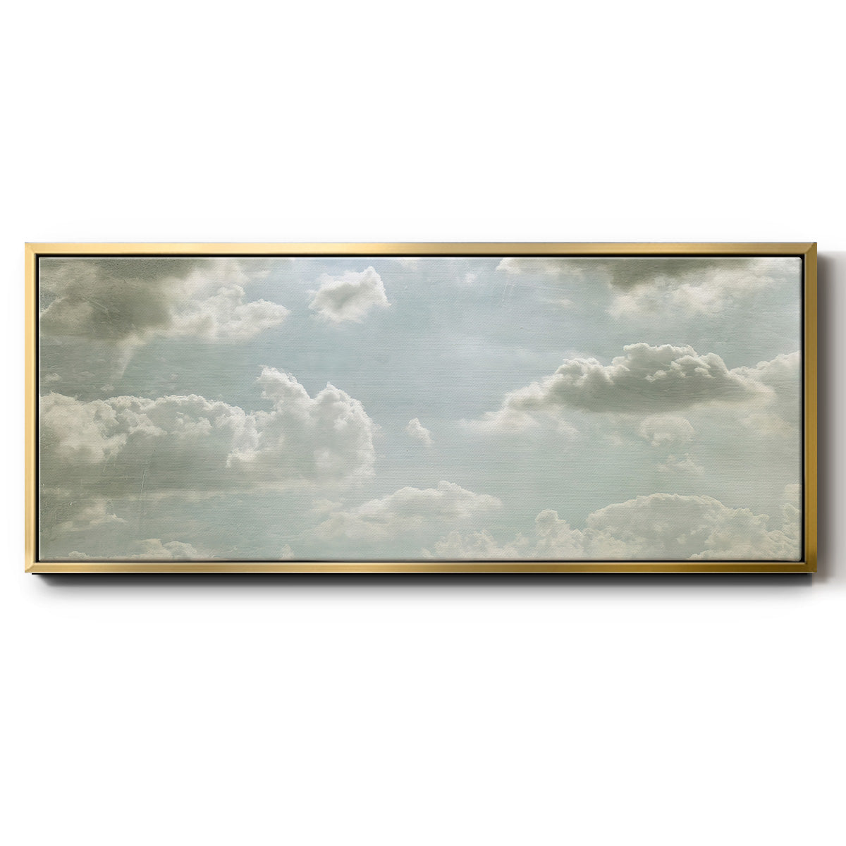 Sky Scrapers III - Floater Framed Canvas Print