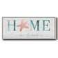 Home Beach - Floater Framed Canvas Print