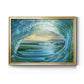 Big Wave - Modern Framed Canvas Print