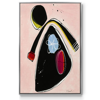 Wanna Play? II - Floater Framed Canvas Print