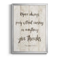 Rejoice Always - Modern Framed Canvas Print