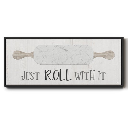 Roll With It - Floater Framed Canvas Print