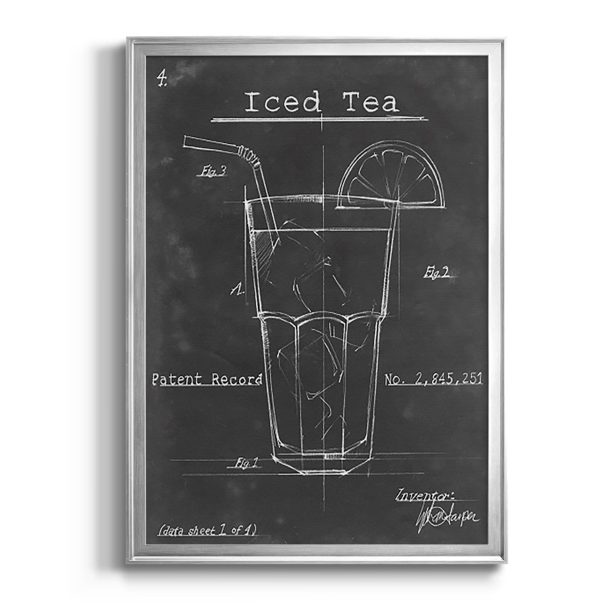Morning Routine III - Modern Framed Canvas Print