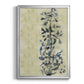 Chinoiserie 2 Tan I - Modern Framed Canvas Print