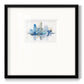 Soft Skyline II - Double Matboard Framed Print