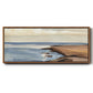 Shore Days II - Floater Framed Canvas Print