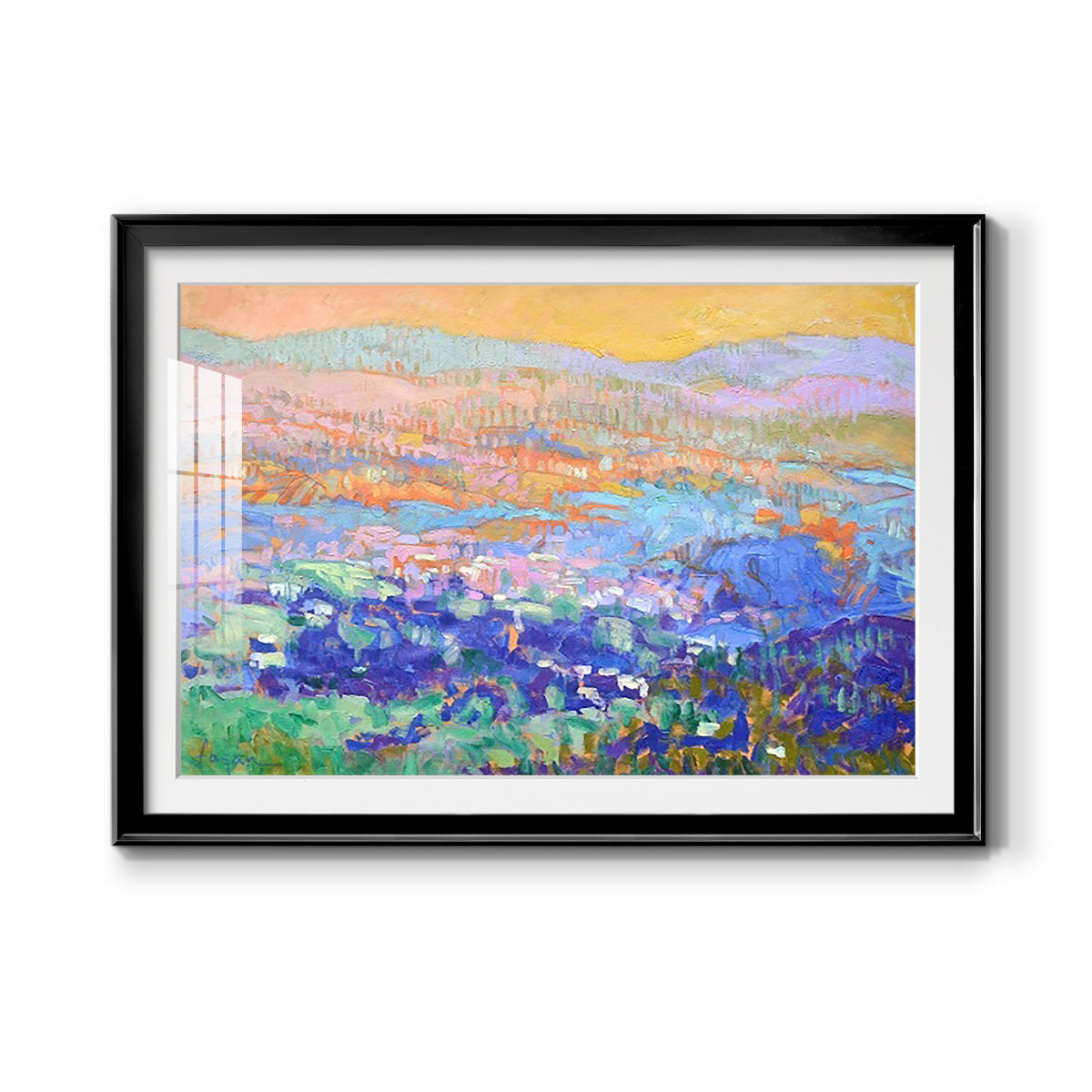 Meet Me and the Edge of Dreams Premium Framed Print - Ready to Hang