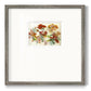 Floral Impressions V1 - Double Matboard Framed Print