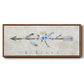 Boho Arrow I - Floater Framed Canvas Print