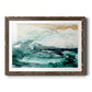 Sea Foam Flow I - Barnwood Framed Art Print