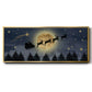 Celestial Christmas Collection D - Floater Framed Canvas Print