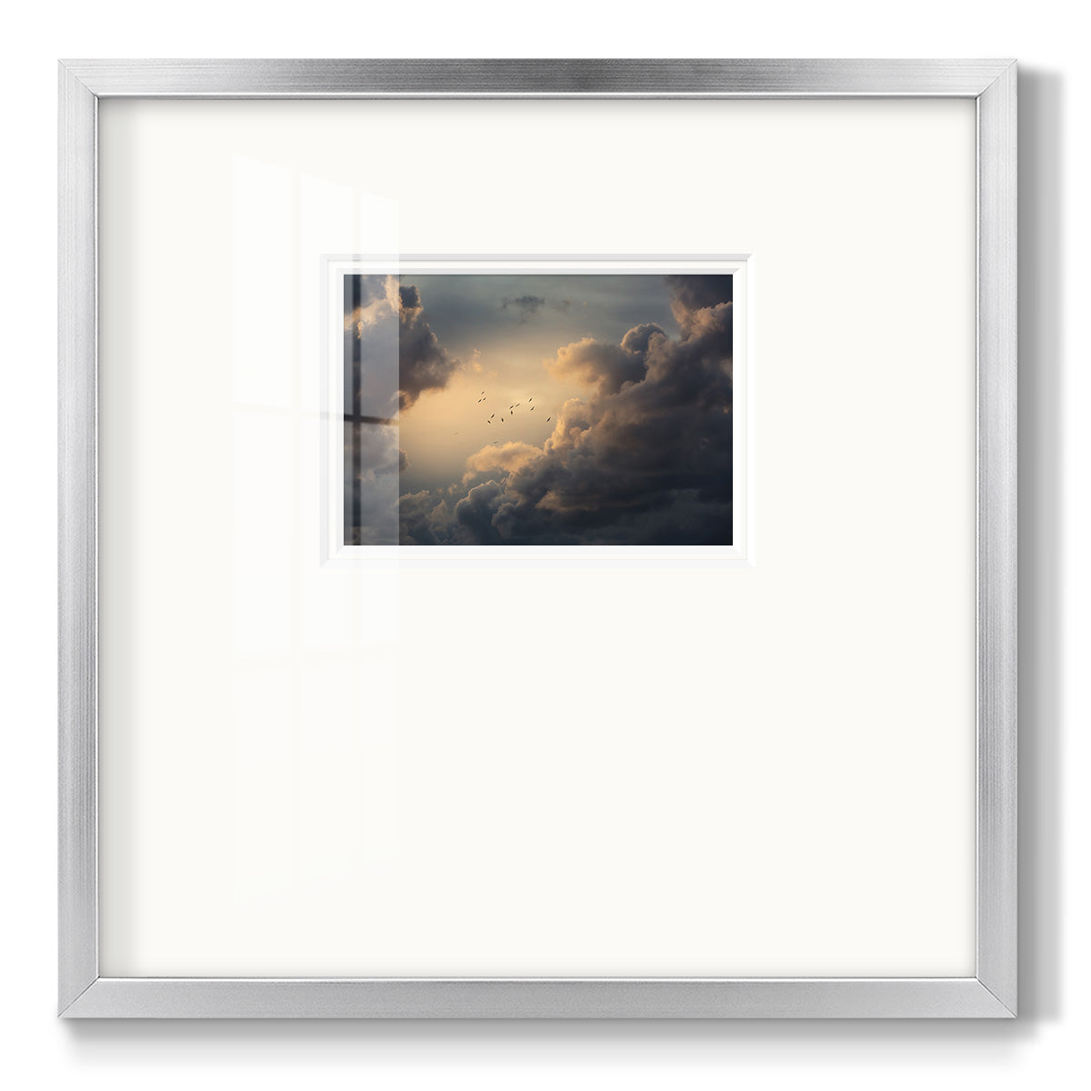 Soaring High Above - Double Matboard Framed Print
