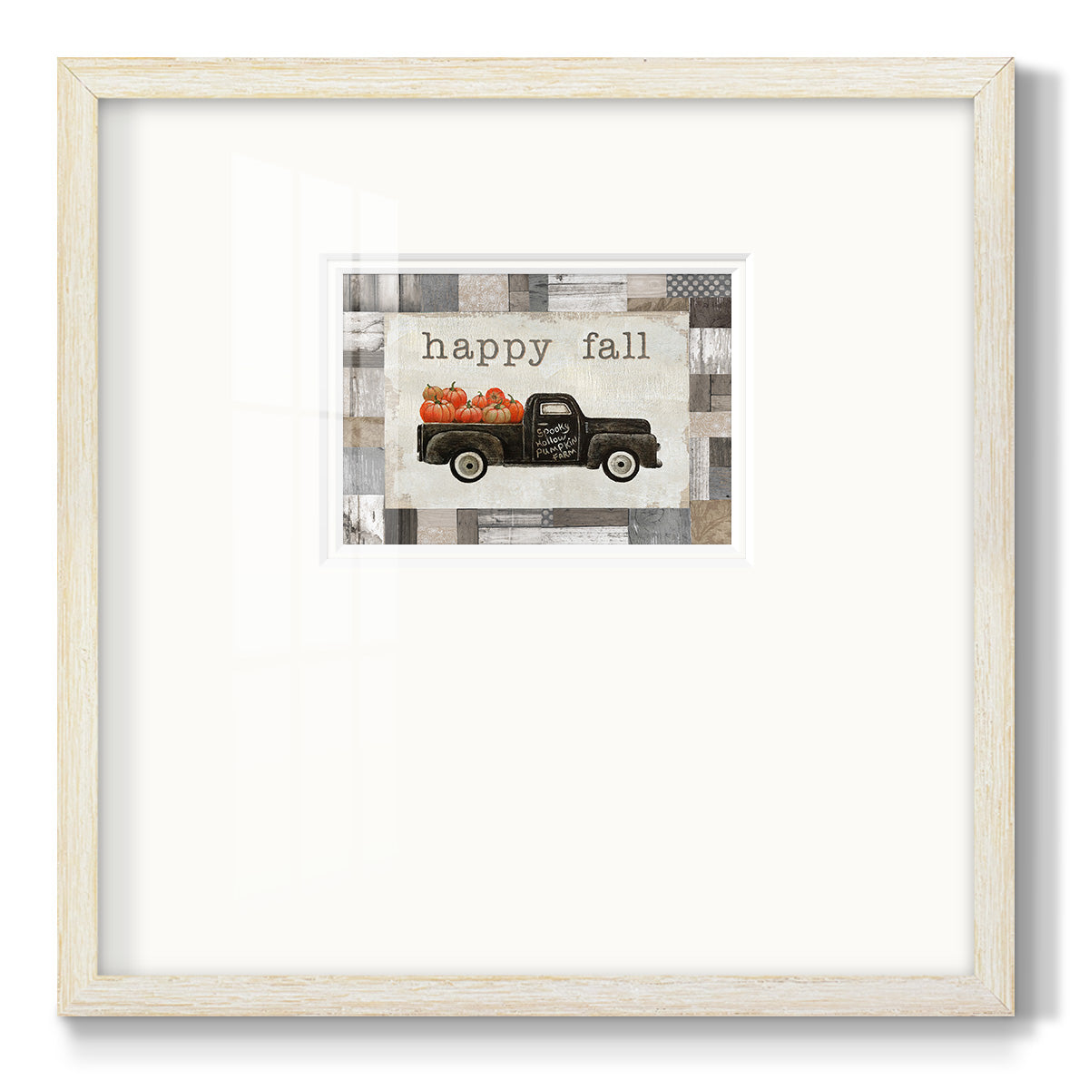 Spooky Hollow Farm - Double Matboard Framed Print