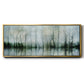 Mirrored Pond - Floater Framed Canvas Print