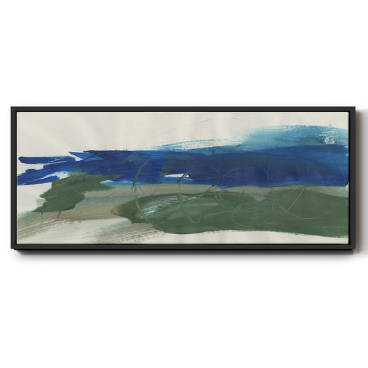 Mirages III - Floater Framed Canvas Print