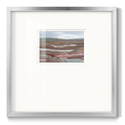 Valley of Fall - Double Matboard Framed Print