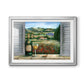 Tuscan White and Poppies Premium Framed Print - Ready to Hang