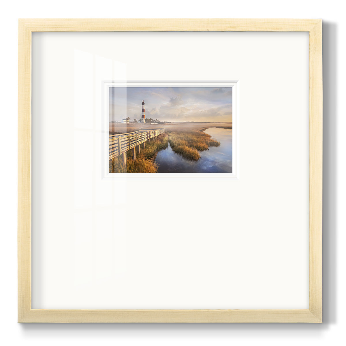 Private Path II - Double Matboard Framed Print