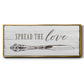 Spread the Love - Floater Framed Canvas Print