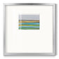 Parallel Striae I - Double Matboard Framed Print