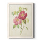 Dusty Rose II - Barnwood Framed Canvas Print