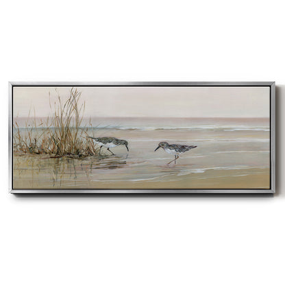 Early Risers I - Floater Framed Canvas Print