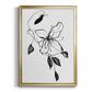 Wild Clematis I - Modern Framed Canvas Print