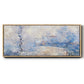 The Entrance to Giverny Under the Snow, 1885 - Floater Framed Canvas Print