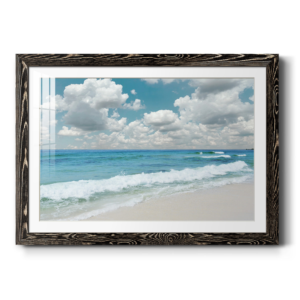 Beach Bliss - Barnwood Framed Art Print