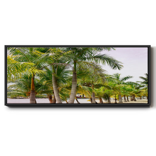 Summer Day - Floater Framed Canvas Print