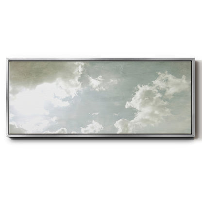 Sky Scrapers I - Floater Framed Canvas Print