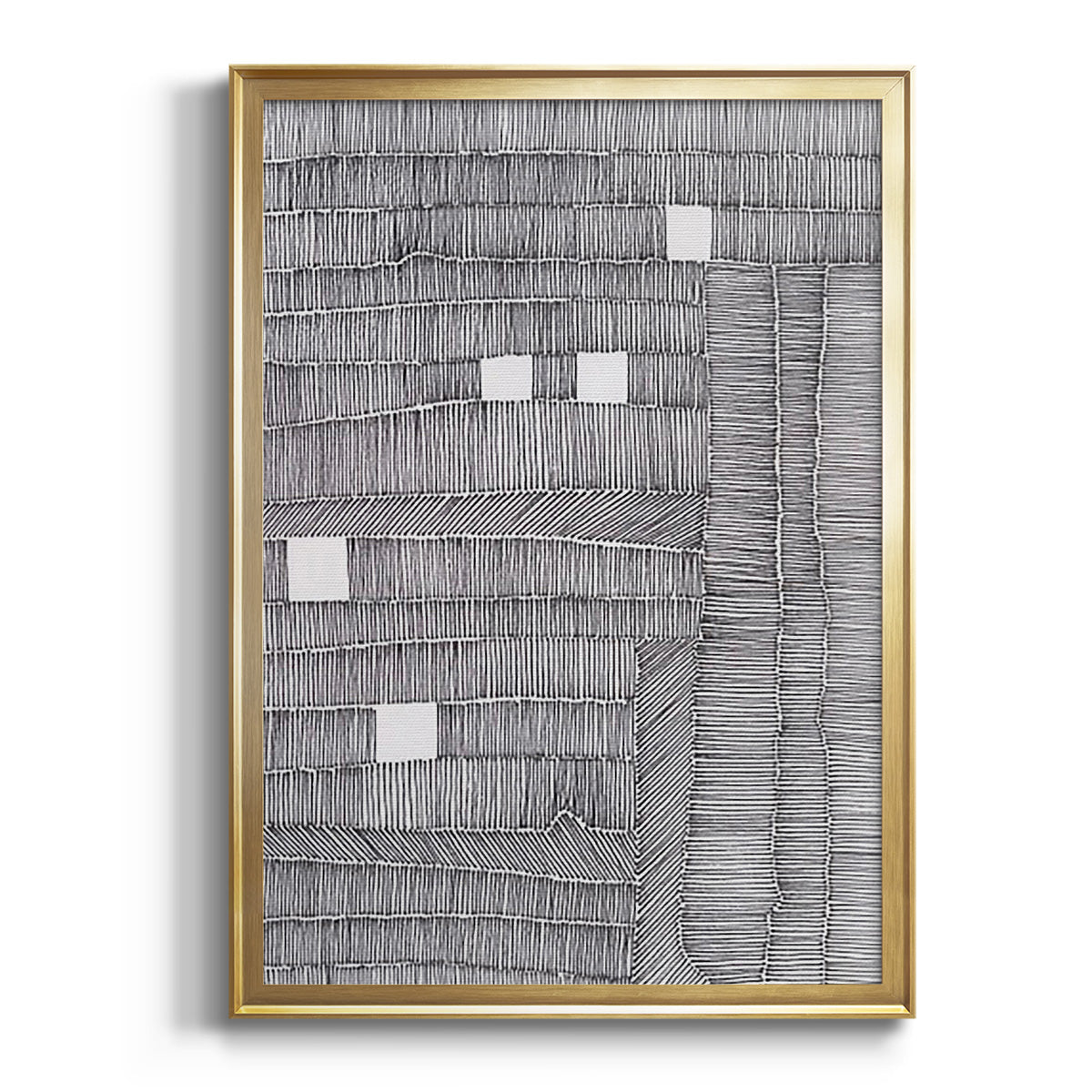 Tedious II - Modern Framed Canvas Print