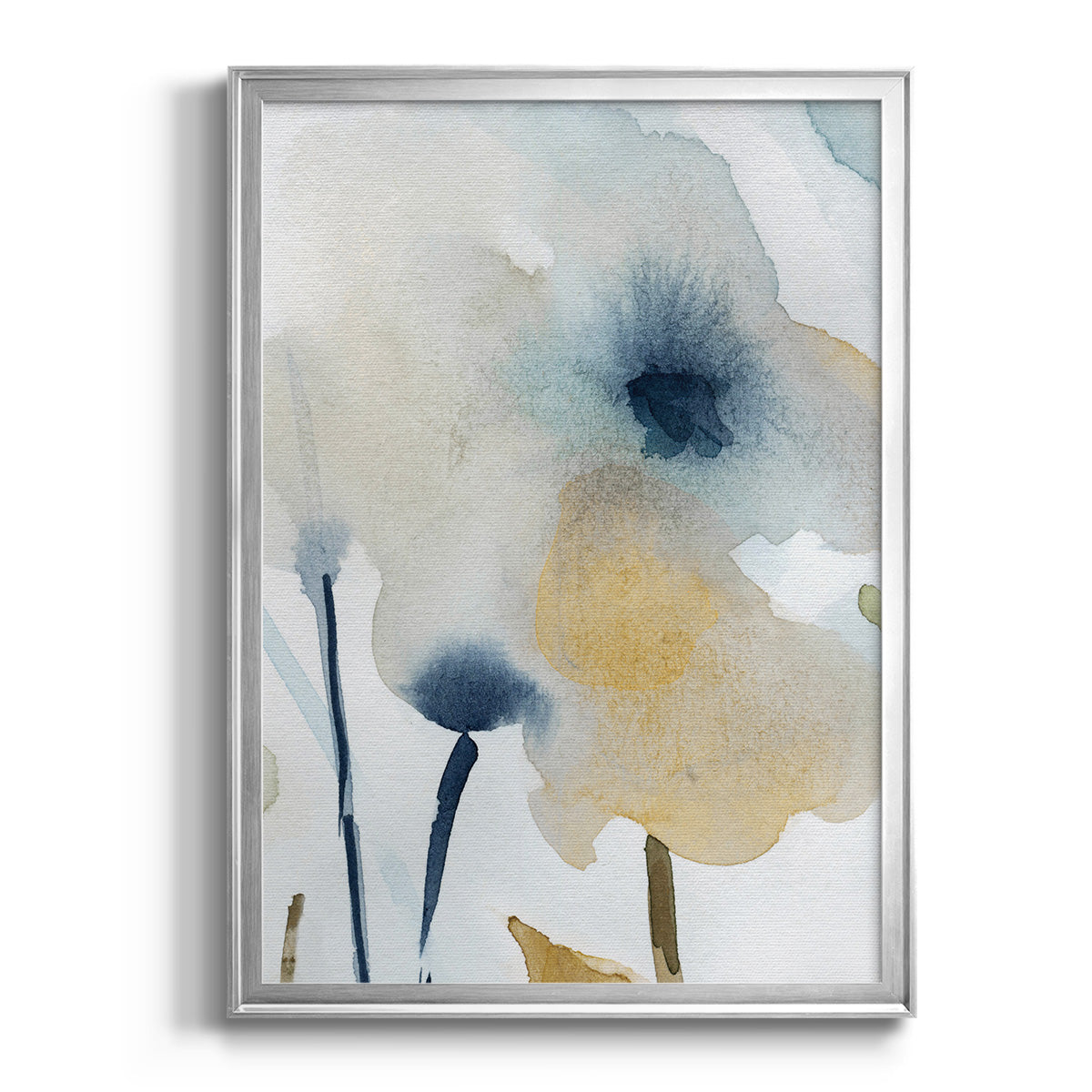 Blooming Wash I - Modern Framed Canvas Print