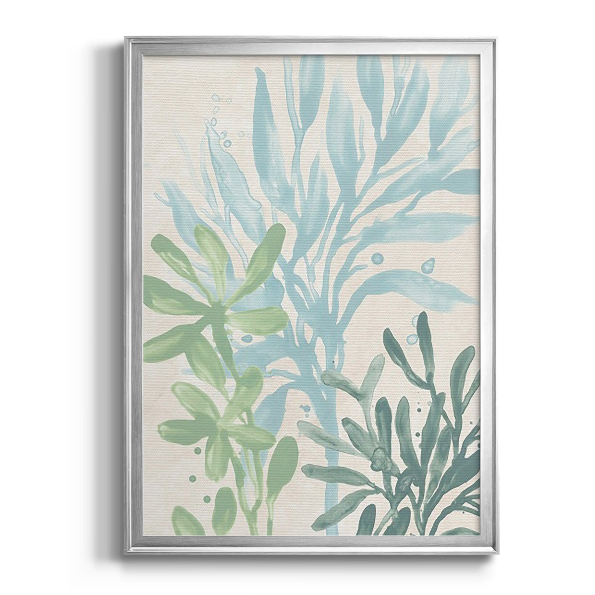 Swaying Seagrass II - Modern Framed Canvas Print