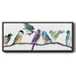 Colorful Spot - Floater Framed Canvas Print