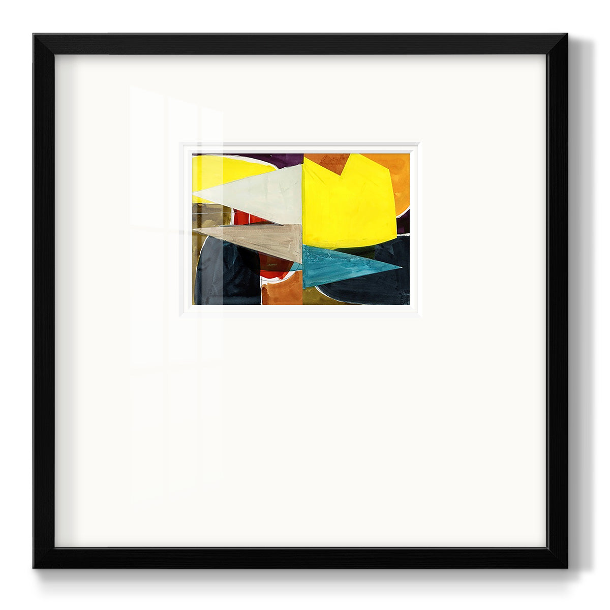 Jigsaw 1 - Double Matboard Framed Print