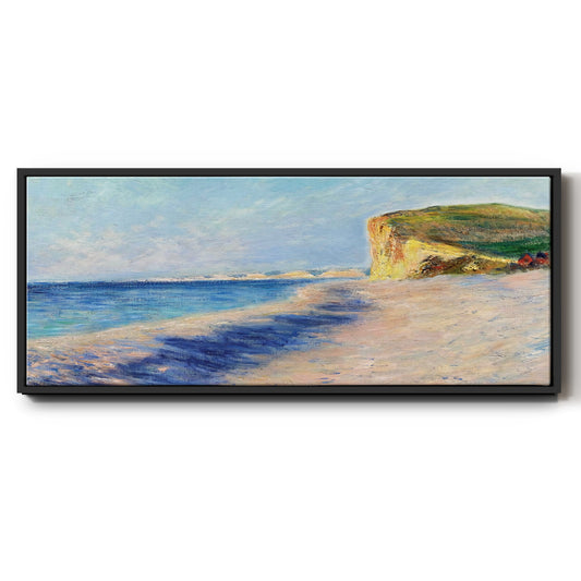 Pourville, Near Dieppe, 1882 - Floater Framed Canvas Print