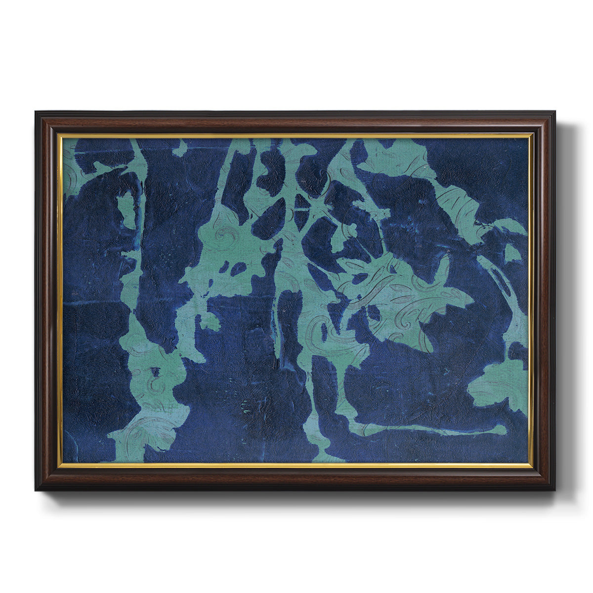 Brackish Flowers II Premium Framed Canvas- Ready to Hang