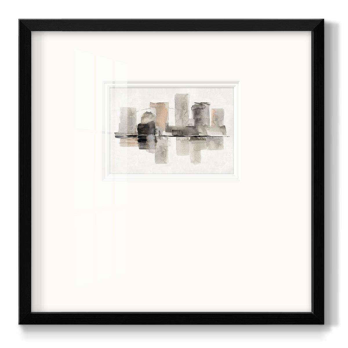 Urban Oasis II - Double Matboard Framed Print