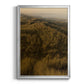 Golden Fog II - Modern Framed Canvas Print