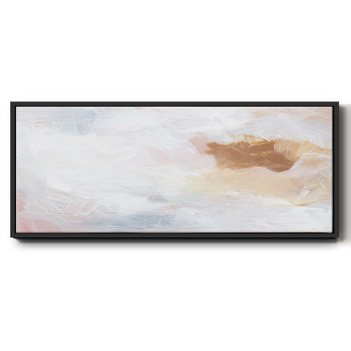 Dusk Clouds II - Floater Framed Canvas Print