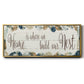 Home Nest - Floater Framed Canvas Print