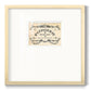 Antique French Label I - Double Matboard Framed Print