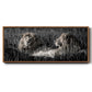Mara Lions - Floater Framed Canvas Print
