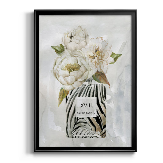 Feminine Wilds II - Modern Framed Canvas Print