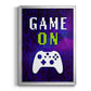 It's Game On II - Modern Framed Canvas Print
