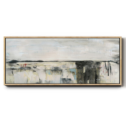 Valley View II - Floater Framed Canvas Print