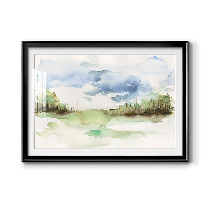 Brush Thickets I - Modern Framed Art Print